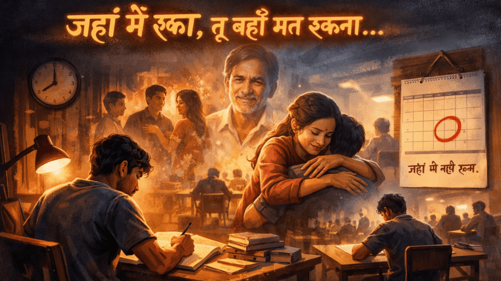 परीक्षा संघर्ष पर आधारित प्रेरणादायक हिंदी कहानी